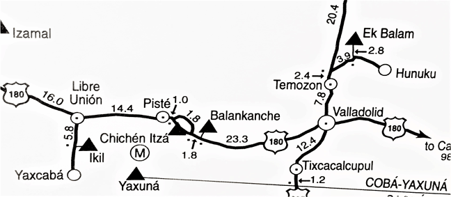 Balankanche Road Map